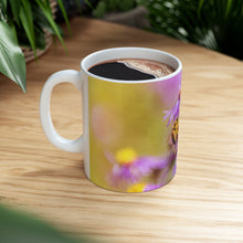 Load image into Gallery viewer, bee in the flowers mug
