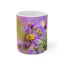 Load image into Gallery viewer, bee in the flowers mug
